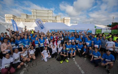 Peste 550 de alergători au susținut educația în sănătate a copiilor dezavantajați la Maratonul și Semimaratonul București din 2016