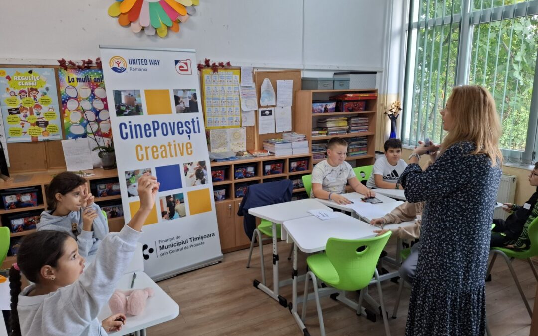 CinePovești creative – când copiii au devenit artiști, povestitori și creatori de film