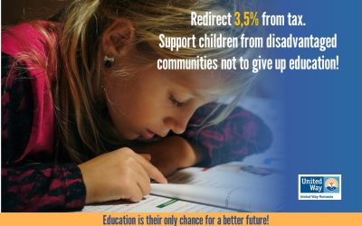 REDIRECT 3.5% of tax and help a child from disadvantaged communities go to school