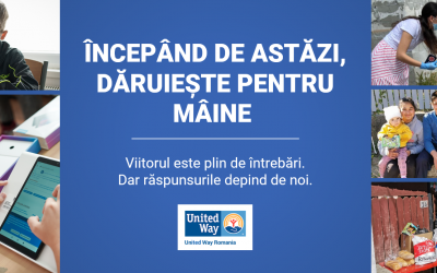 Începând de astăzi, dăruiește pentru mâine