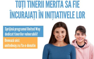 United Way România sprijină tinerii vulnerabili prin programul InnoMate