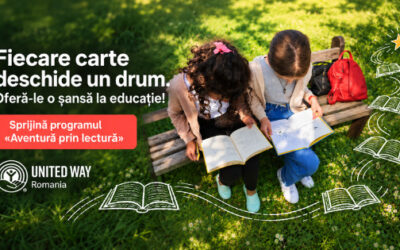 Competențele de lectură ale elevilor români scad și este nevoie să intervenim. United Way România implementează un program dedicat literației pentru elevii din medii defavorizate